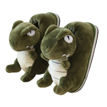 Cartoon Cotton Slippers Cute dinosaur and elephant Plush Home Warm Slippers girls boys Indoor animal slipper